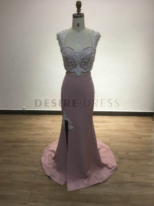 Designer-Lace-Embroderied-2-Piece-Ftted-Prom-Dresses-IRA075-8
