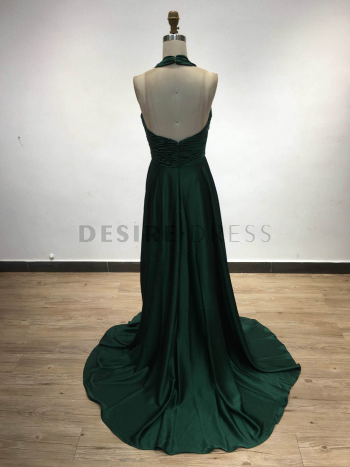 Fashionable-Green-Twist-Knot-High-Gloss-Satin-Prom-Dresses-IRA178-3