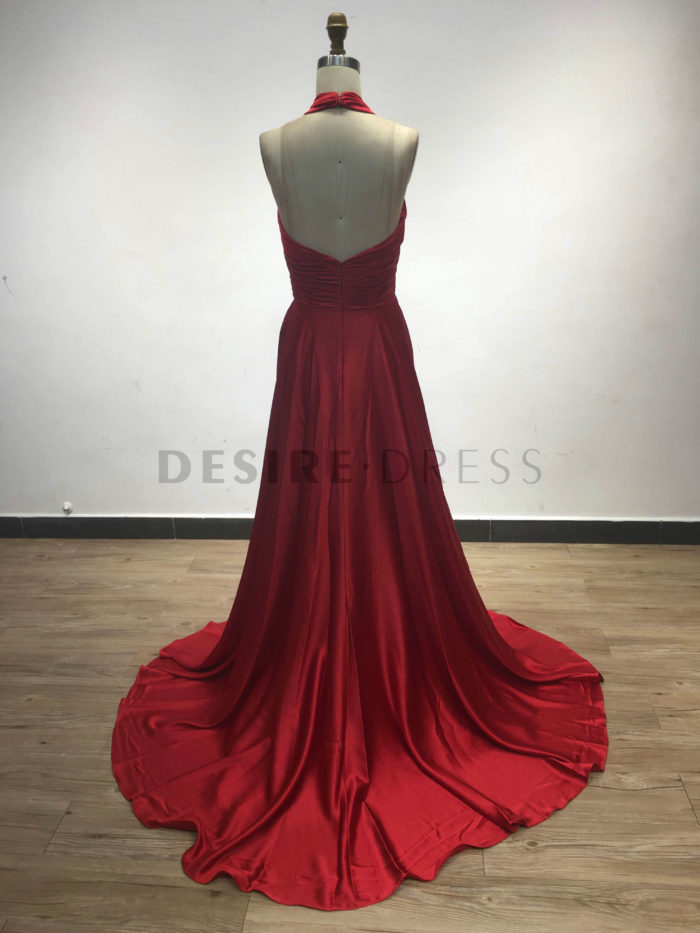 Fashionable-Red-Twist-Knot-High-Gloss-Satin-Prom-Dresses-IRA178-3