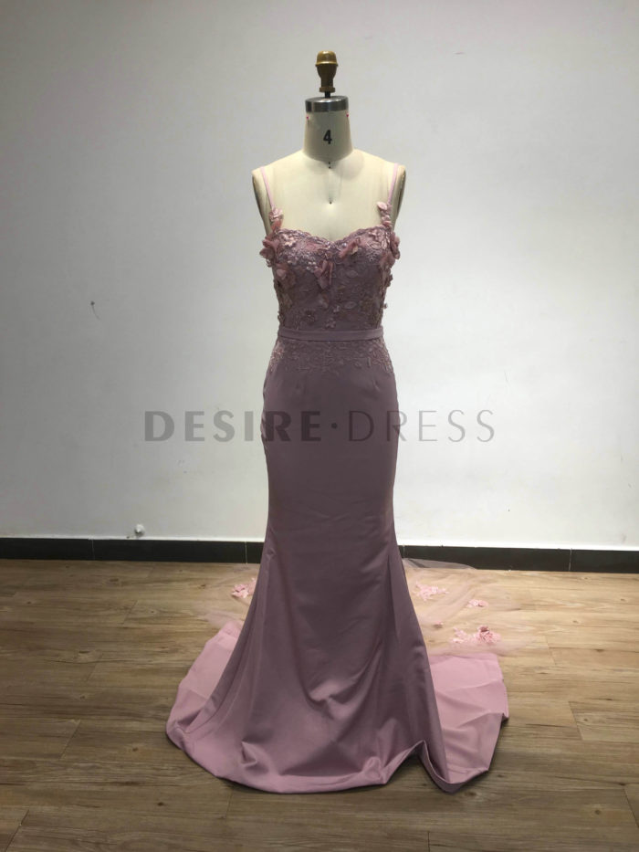 Spaghetti-Beautiful-Burgundy-Lace-Floral-Embellished-Bodice-Bridesmaid-Dresses-DSR009-9