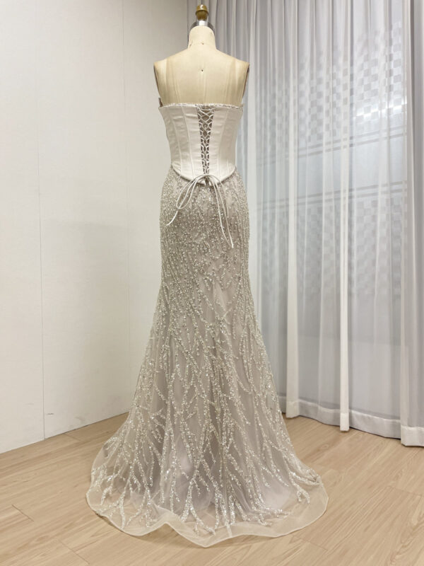 Two Piece Emerald Lace Charming Elegance Gown MB40362-2 - 图片 10