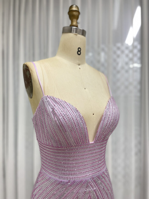 Lavender Dreamwave Mermaid Gown MB40433 - 图片 3