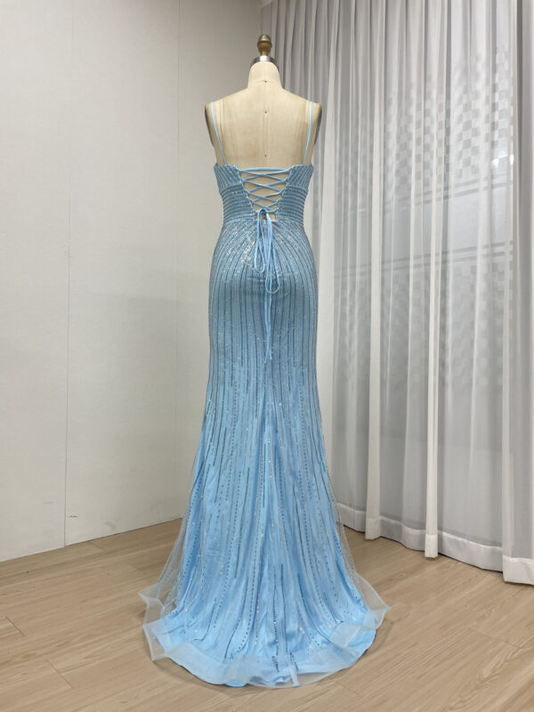 Lavender Dreamwave Mermaid Gown MB40433 - 图片 9