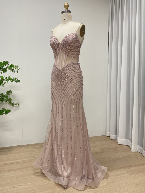 Dazzling Blush Elegance Evening Gown MC20075 - 图片 4