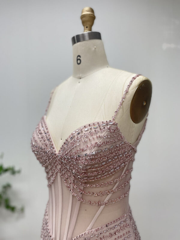 Dazzling Blush Elegance Evening Gown MC20075 - 图片 3