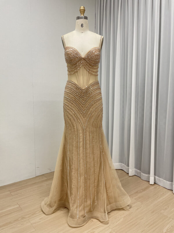 Dazzling Blush Elegance Evening Gown MC20075 - 图片 6