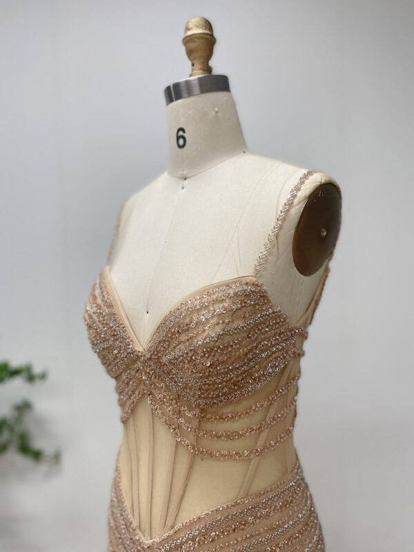 Dazzling Blush Elegance Evening Gown MC20075 - 图片 8