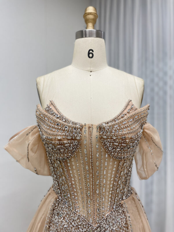 Elegant Evening Gown With Sparkling Details MY30163 - 图片 2