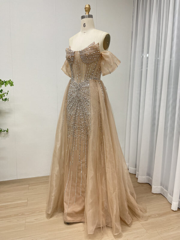 Elegant Evening Gown With Sparkling Details MY30163 - 图片 3