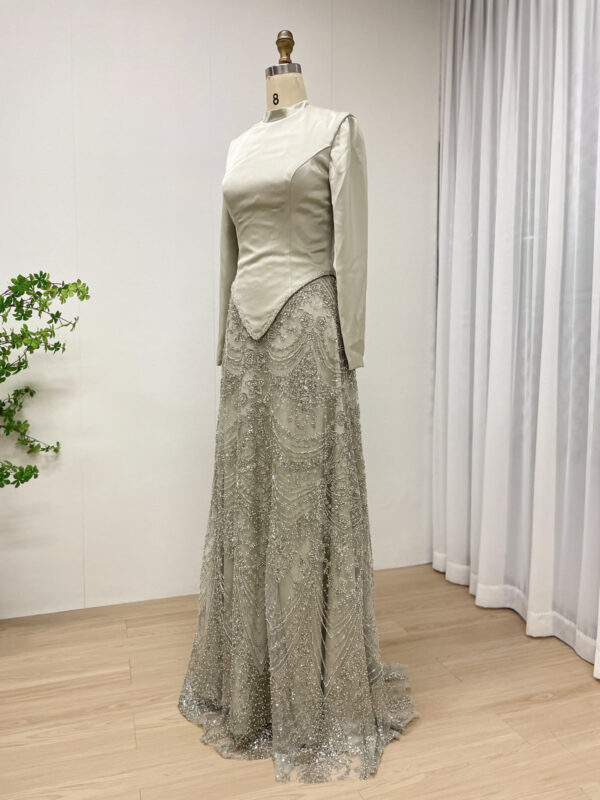 Stylish Elegance Couture Mother Of The Bride Dress MY30166 - 图片 4