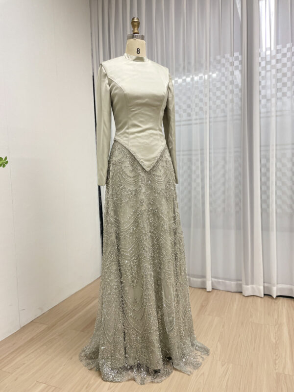 Stylish Elegance Couture Mother Of The Bride Dress MY30166 - 图片 3