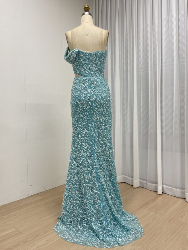 Blue Dream Slit Chic Evening Wear MY30172 - 图片 5