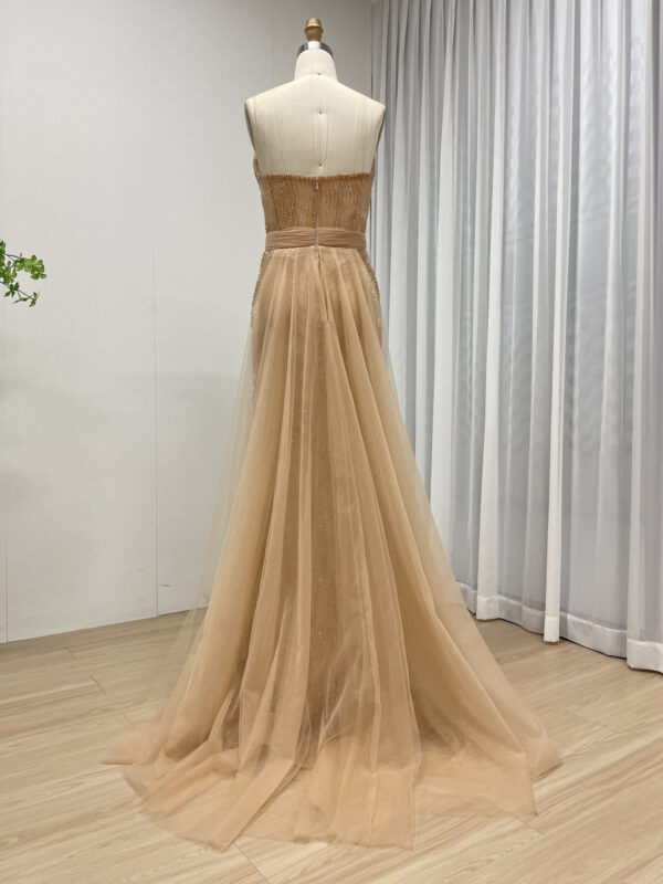 Golden Elegance Sparkling Dress MY30188 - 图片 5
