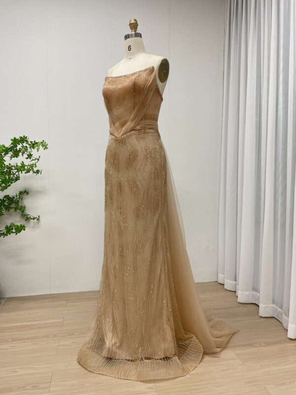 Golden Elegance Sparkling Dress MY30188 - 图片 4