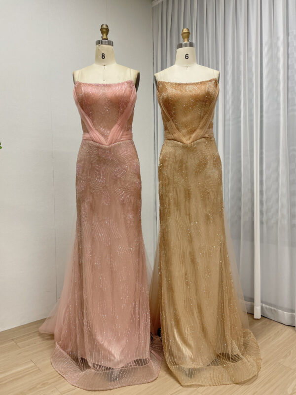 Golden Elegance Sparkling Dress MY30188 - 图片 9
